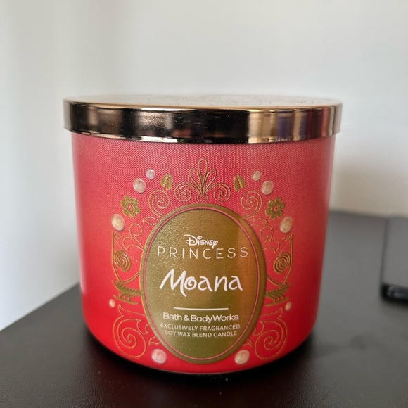 Bath & Body Works Other - New Bath & Body Works Disney Princess MOANA
Candle 3-Wick Limited Edition